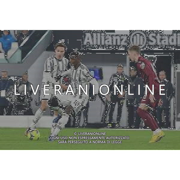 Torino 28.02.2023 Allianz Stadium Juventus vs Torino Campionato Calcio Serie A TIM 2022/2023 24a giornata Nella foto: pogba-chiesa ©Viganti / AGENZIA ALDO LIVERANI SAS