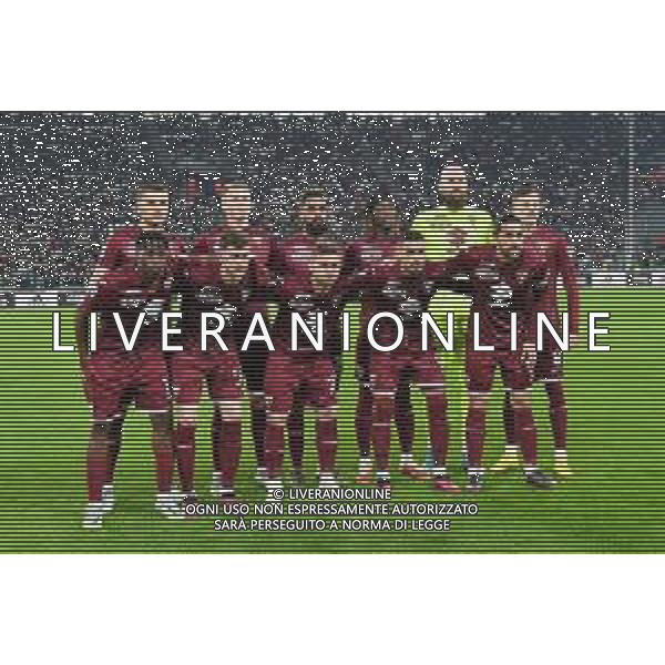 Torino 28.02.2023 Allianz Stadium Juventus vs Torino Campionato Calcio Serie A TIM 2022/2023 24a giornata Nella foto: la formazione del torino da sx verso dx: alessandro buongiorno, perr schuurs, koffi djidji, yann karamoh, vanja milinkovic savic, ivan ilic, wilfried singo, alexey miranchuk, karol linetty, antonio sanabria e ricardo rodriguez ©Viganti / AGENZIA ALDO LIVERANI SAS