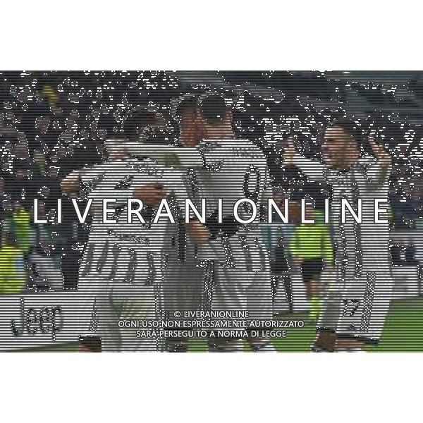 Torino 28.02.2023 Allianz Stadium Juventus vs Torino Campionato Calcio Serie A TIM 2022/2023 24a giornata Nella foto: esultanza juventus dopo il gol di danilo ©Viganti / AGENZIA ALDO LIVERANI SAS