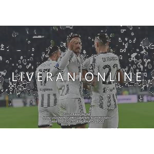 Torino 28.02.2023 Allianz Stadium Juventus vs Torino Campionato Calcio Serie A TIM 2022/2023 24a giornata Nella foto: esultanza danilo dopo il gol ©Viganti / AGENZIA ALDO LIVERANI SAS
