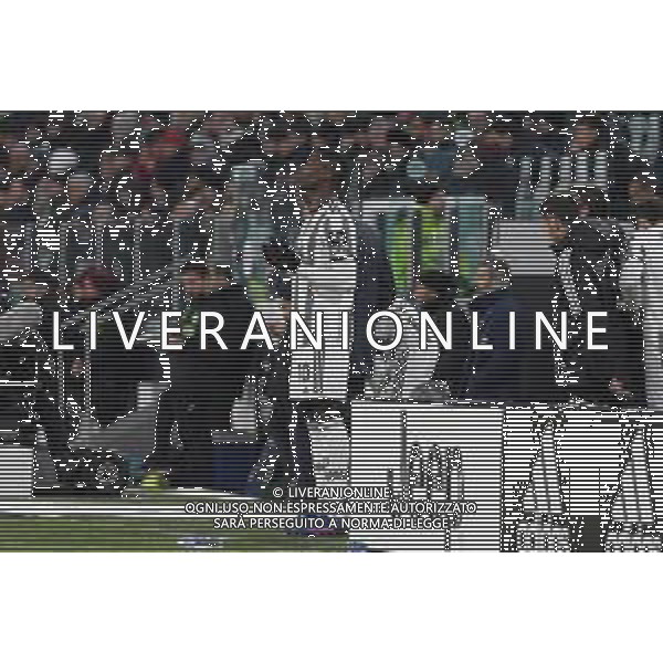 Torino 28.02.2023 Allianz Stadium Juventus vs Torino Campionato Calcio Serie A TIM 2022/2023 24a giornata Nella foto: paul pogba prega prima di entrare in campo ©Viganti / AGENZIA ALDO LIVERANI SAS