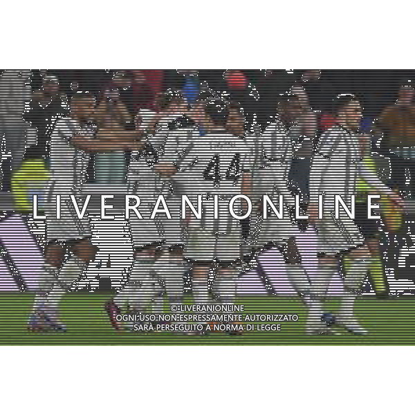 Torino 28.02.2023 Allianz Stadium Juventus vs Torino Campionato Calcio Serie A TIM 2022/2023 24a giornata Nella foto: esultanza juventus dopo il gol di adrien rabiot ©Viganti / AGENZIA ALDO LIVERANI SAS