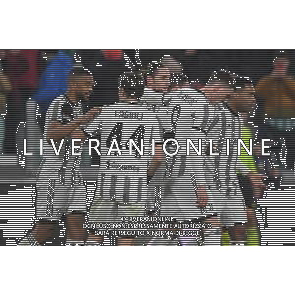 Torino 28.02.2023 Allianz Stadium Juventus vs Torino Campionato Calcio Serie A TIM 2022/2023 24a giornata Nella foto: esultanza juventus dopo il gol di adrien rabiot ©Viganti / AGENZIA ALDO LIVERANI SAS
