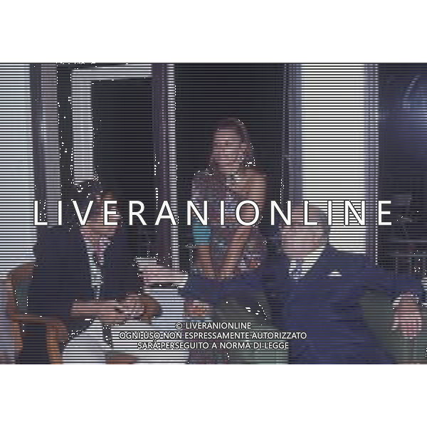 RETROSPETTIVA LJUBA RIZZOLI NELLA FOTO LJUBA RIZZOLI CON ADRIANO CELENTANO E ANDREA RIZZOLI AG ALDO LIVERANI SAS 