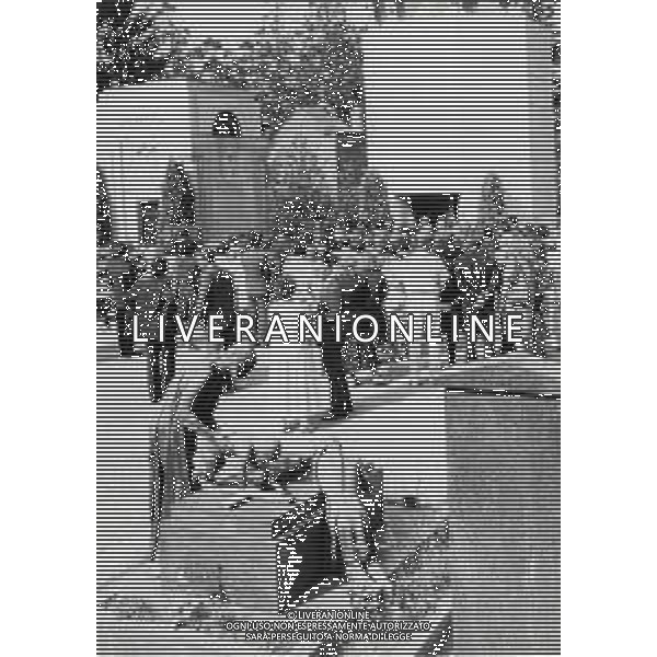 1987 MILANO CIMITERO MONUMENTALE FUNERALI DI ISABELLA RIZZOLI NELLA FOTO I FUNERALI DI ISABELLA RIZZOLI AG ALDO LIVERANI SAS
