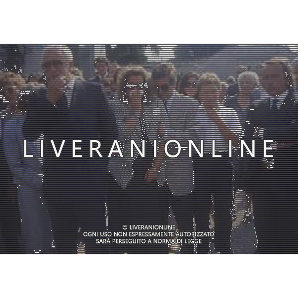 1987 MILANO CIMITERO MONUMENTALE FUNERALI DI ISABELLA RIZZOLI NELLA FOTO I FUNERALI DI ISABELLA RIZZOLI -LJUBA RIZZOLI AG ALDO LIVERANI SAS