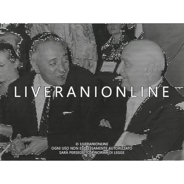 RETROSPETTIVA ANGELO RIZZOLI EDITORE E PRODUTTORE CINEMATOGRAFICO NELLA FOTO ANGELO RIZZOLI CON CORONA AG ALDO LIVERANI SAS 