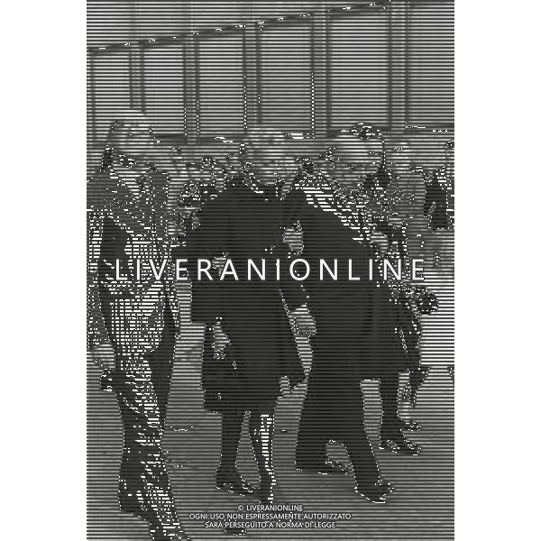 1970 MILANO FUNERALI ANGELO RIZZOLI NELLA FOTO I FUNERALI DI ANGELO RIZZOLI A MILANO -ANDREA RIZZOLI AG ALDO LIVERANI SAS