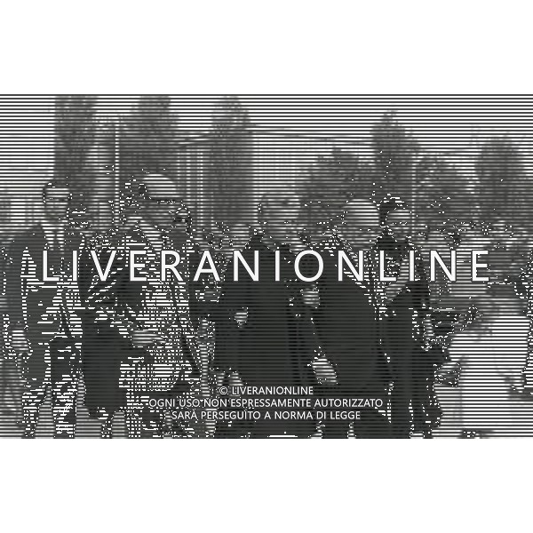 1970 MILANO FUNERALI ANGELO RIZZOLI NELLA FOTO I FUNERALI DI ANGELO RIZZOLI A MILANO -ANDREA RIZZOLI AG ALDO LIVERANI SAS