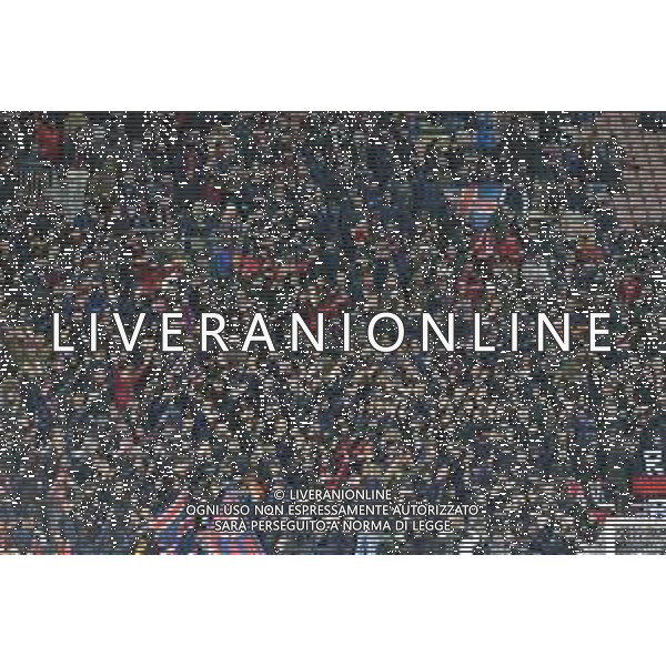 1-3-2023. Cagliari Calcio-Genoa C.F.C. 26° giornata serie BKT 2022/2023, stadio Unipol Domus Cagliari. Foto Salvatore Moi/Aldo Liverani s.a.s. Nella foto: Sconvolts, tifosi del Cagliari Calcio in curva nord dello stadio Unipol Domus di Cagliari. ©MOI / AGENZIA ALDO LIVERANI SAS