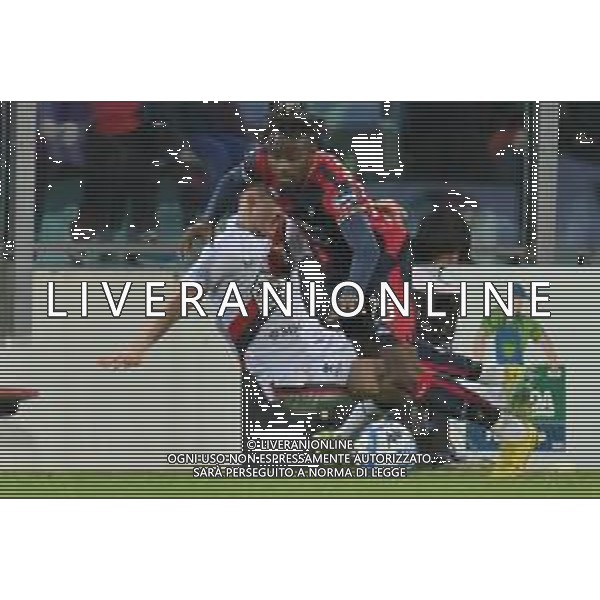 1-3-2023. Cagliari Calcio-Genoa C.F.C. 26° giornata serie BKT 2022/2023, stadio Unipol Domus Cagliari. Foto Salvatore Moi/Aldo Liverani s.a.s. Nella foto: Antoine Makoumbou Cagliari ©MOI / AGENZIA ALDO LIVERANI SAS