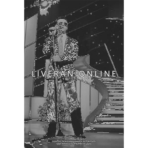 RETROSPETTIVA ENRICO RUGGERI CANTANTE NELLA FOTO AL FESTIVAL DI SANREMO NEL 1984 ©Archivio Giovanni Liverani / AGENZIA ALDO LIVERANI SAS