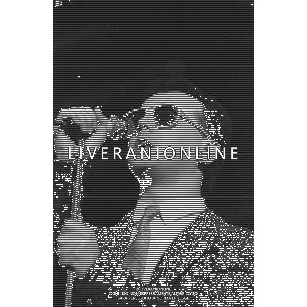 RETROSPETTIVA ENRICO RUGGERI CANTANTE NELLA FOTO AL FESTIVAL DI SANREMO NEL 1984 ©Archivio Giovanni Liverani / AGENZIA ALDO LIVERANI SAS