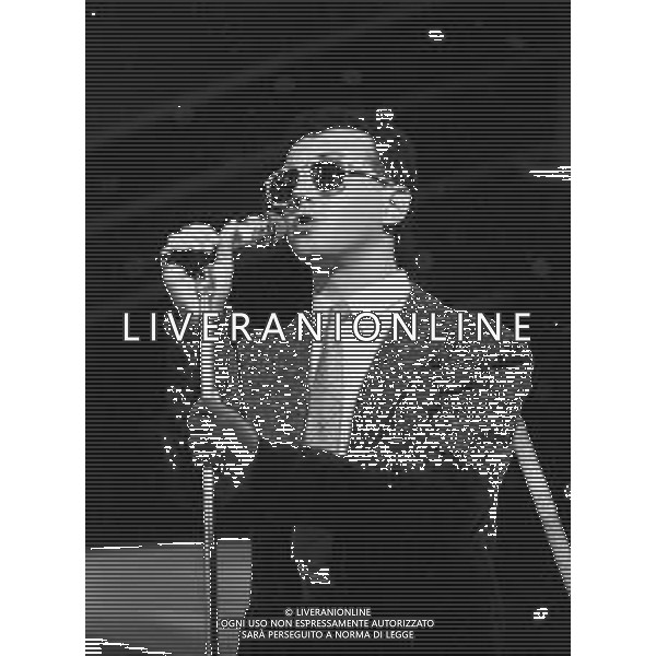 RETROSPETTIVA ENRICO RUGGERI CANTANTE NELLA FOTO AL FESTIVAL DI SANREMO NEL 1984 ©Archivio Giovanni Liverani / AGENZIA ALDO LIVERANI SAS