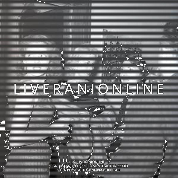 RETROSPETTIVA ABBE LANE ATTRICE NELLA FOTO ABBE LANE NELL\'ANNO 1954 A ROMA  AG ALDO LIVERANI SAS 