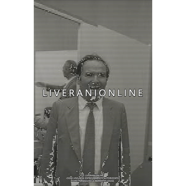 RETROSPETTIVA ANGELO MASSIMINO PRESIDENTE CATANIA CALCIO NELLA FOTO ANGELO MASSIMINO PRESIDENTE CATANIA CALCIO 1982-1983 AG ALDO LIVERANI SAS