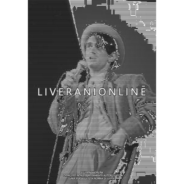 RETROSPETTIVA IVAN CATTANEO CANTANTE NELLA FOTO ALLA SERATA UNICEF DICEMBRE 1983 ©Archivio Giovanni Liverani / AGENZIA ALDO LIVERANI SAS