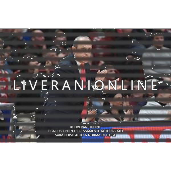 TVRG Ettore Messina allenatore Olimpia Milano EA7 Emporio Armani Milano vs Olympiacos Pireo Assago (MI) 03-03-2023 Mediolanum Forum Turkish Airlines Euroleague 26a giornata regular season foto Roberto Garavaglia/ag. Aldo Liverani sas
