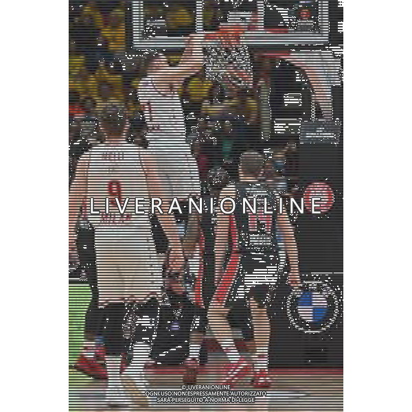 TVRG Johannes Voigtmann (Olimpia Milano) EA7 Emporio Armani Milano vs Olympiacos Pireo Assago (MI) 03-03-2023 Mediolanum Forum Turkish Airlines Euroleague 26a giornata regular season foto Roberto Garavaglia/ag. Aldo Liverani sas