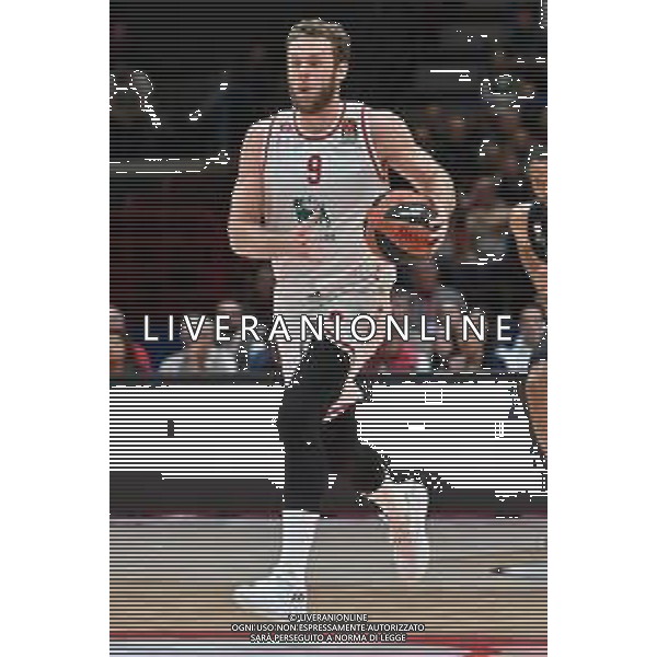 TVRG Nicolo\' Melli (Olimpia Milano) EA7 Emporio Armani Milano vs Olympiacos Pireo Assago (MI) 03-03-2023 Mediolanum Forum Turkish Airlines Euroleague 26a giornata regular season foto Roberto Garavaglia/ag. Aldo Liverani sas/ AGENZIA ALDO LIVERANI SAS