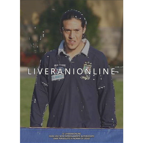 COVERCIANO NOVEMBRE 2005 ALLENAMENTO NAZIONALE ITALIANA BELLA FOTO MAURO CAMORANESI AGENZIA ALDO LIVERANI