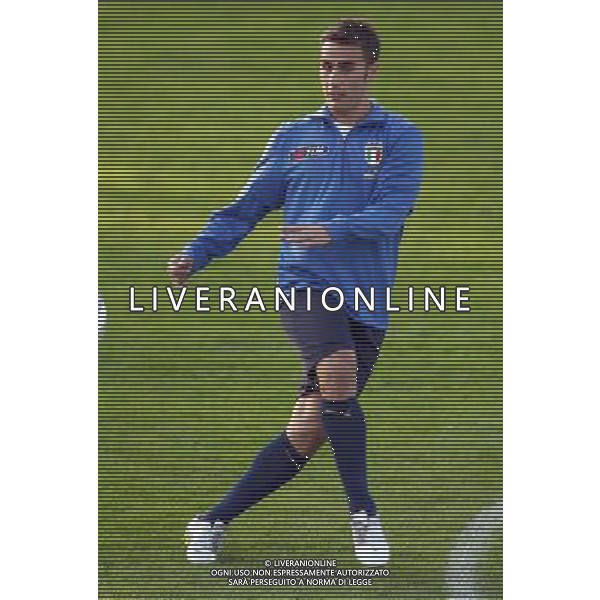 COVERCIANO NOVEMBRE 2005 ALLENAMENTO NAZIONALE ITALIANA BELLA FOTO FABIO CANNAVARO AGENZIA ALDO LIVERANI