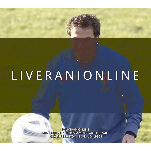 COVERCIANO NOVEMBRE 2005 ALLENAMENTO NAZIONALE ITALIANA BELLA FOTO DEL PIERO ALESSANDRO AGENZIA ALDO LIVERANI