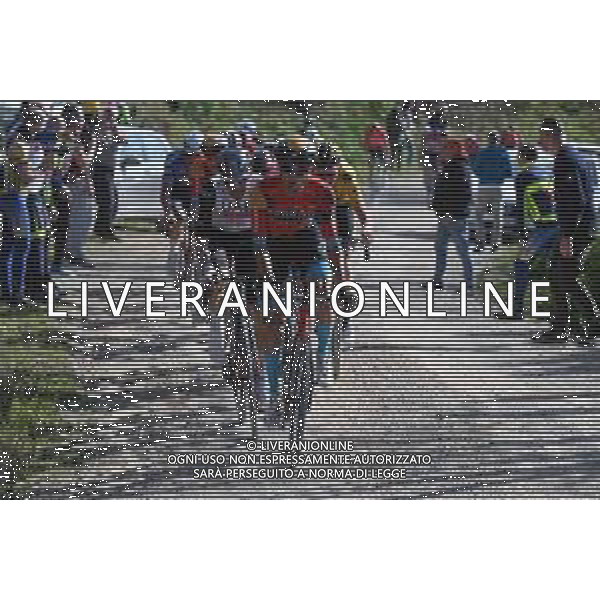 04-03-2023 Strade Bianche; 2023, Bahrain - Victorious; Bilbao, Peio; Monte Sante Marie; ©SIROTTI / AGENZIA ALDO LIVERANI SAS