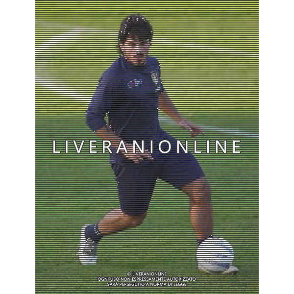 COVERCIANO NOVEMBRE 2005 ALLENAMENTO NAZIONALE ITALIANA BELLA FOTO GATTUSO GENNARO AGENZIA ALDO LIVERANI