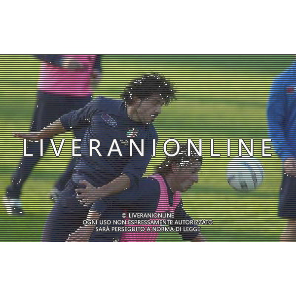COVERCIANO NOVEMBRE 2005 ALLENAMENTO NAZIONALE ITALIANA BELLA FOTO GATTUSO GENNARO AGENZIA ALDO LIVERANI