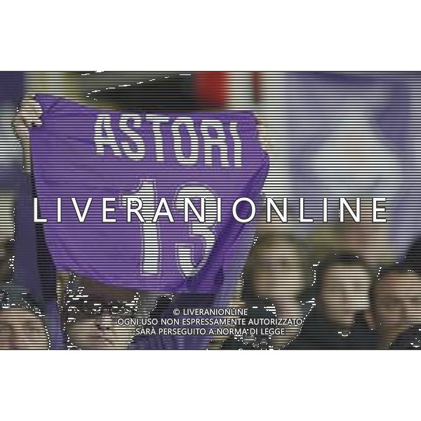 ZCP - Fiorentina - Milan Campionato di Calcio serie A del 04/03/2023 - nella foto: i tifosi con la maglia in ricordo di astori ©Claudio Zamagni/Agenzia Aldo Liverani s.a.s. / AGENZIA ALDO LIVERANI SAS
