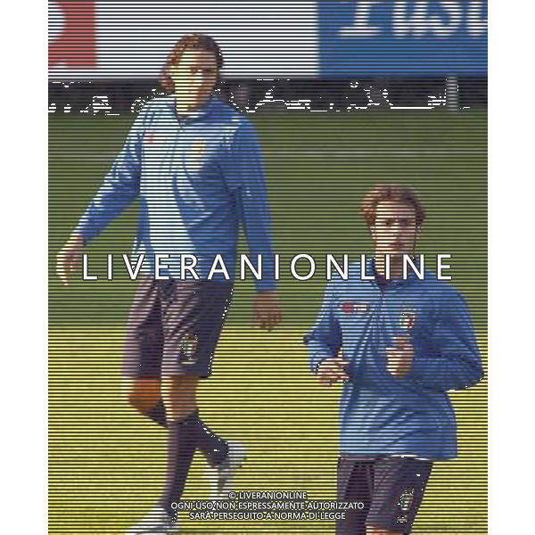 COVERCIANO NOVEMBRE 2005 ALLENAMENTO NAZIONALE ITALIANA BELLA FOTO ALBERTO GILARDINO AGENZIA ALDO LIVERANI