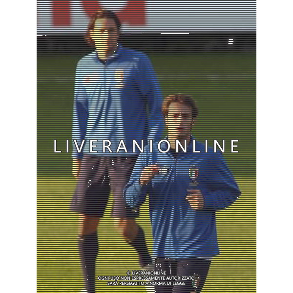 COVERCIANO NOVEMBRE 2005 ALLENAMENTO NAZIONALE ITALIANA BELLA FOTO ALBERTO GILARDINO AGENZIA ALDO LIVERANI