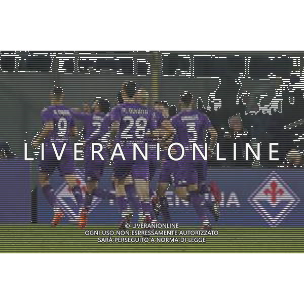 ZCP - Fiorentina - Milan Campionato di Calcio serie A del 04/03/2023 - nella foto: Esultanza Fiorentina dopo il goal Gonzales Nicolas ©Claudio Zamagni/Agenzia Aldo Liverani s.a.s. / AGENZIA ALDO LIVERANI SAS