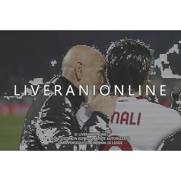 ZCP - Fiorentina - Milan Campionato di Calcio serie A del 04/03/2023 - nella foto: Mister Stefano Pioli (a.c. Milan) Sandro Tonali (a.c. Milan) ©Claudio Zamagni/Agenzia Aldo Liverani s.a.s. / AGENZIA ALDO LIVERANI SAS