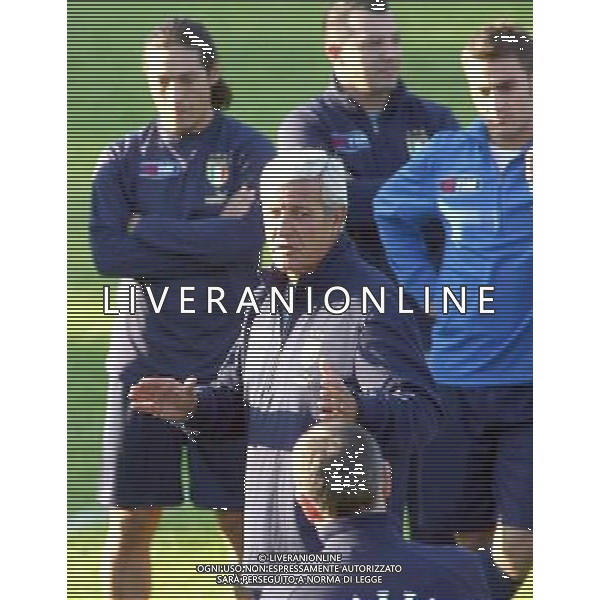COVERCIANO NOVEMBRE 2005 ALLENAMENTO NAZIONALE ITALIANA BELLA FOTO LIPPI MARCELLO AGENZIA ALDO LIVERANI