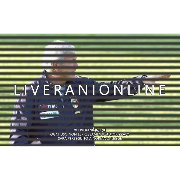 COVERCIANO NOVEMBRE 2005 ALLENAMENTO NAZIONALE ITALIANA BELLA FOTO LIPPI MARCELLO AGENZIA ALDO LIVERANI