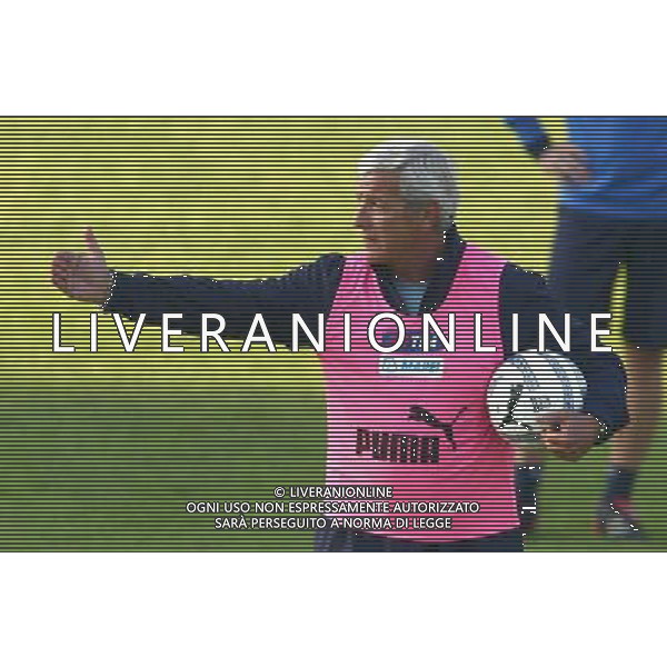 COVERCIANO NOVEMBRE 2005 ALLENAMENTO NAZIONALE ITALIANA BELLA FOTO LIPPI MARCELLO AGENZIA ALDO LIVERANI