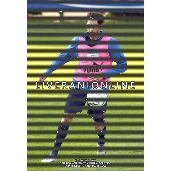 COVERCIANO NOVEMBRE 2005 ALLENAMENTO NAZIONALE ITALIANA BELLA FOTO MATERAZZI MARCO AGENZIA ALDO LIVERANI
