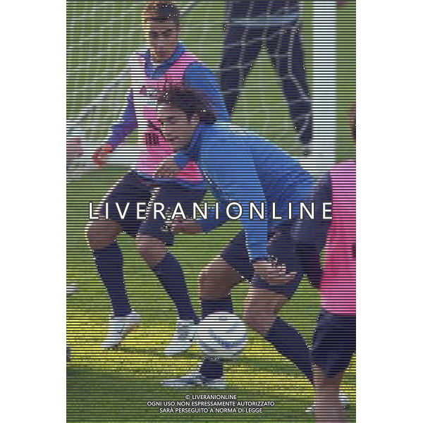 COVERCIANO NOVEMBRE 2005 ALLENAMENTO NAZIONALE ITALIANA BELLA FOTO TONI LUCA AGENZIA ALDO LIVERANI