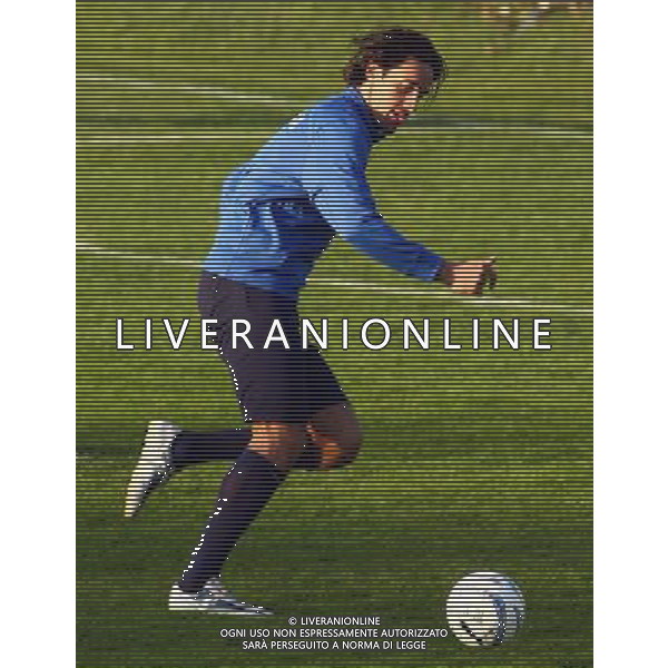 COVERCIANO NOVEMBRE 2005 ALLENAMENTO NAZIONALE ITALIANA BELLA FOTO TONI LUCA AGENZIA ALDO LIVERANI
