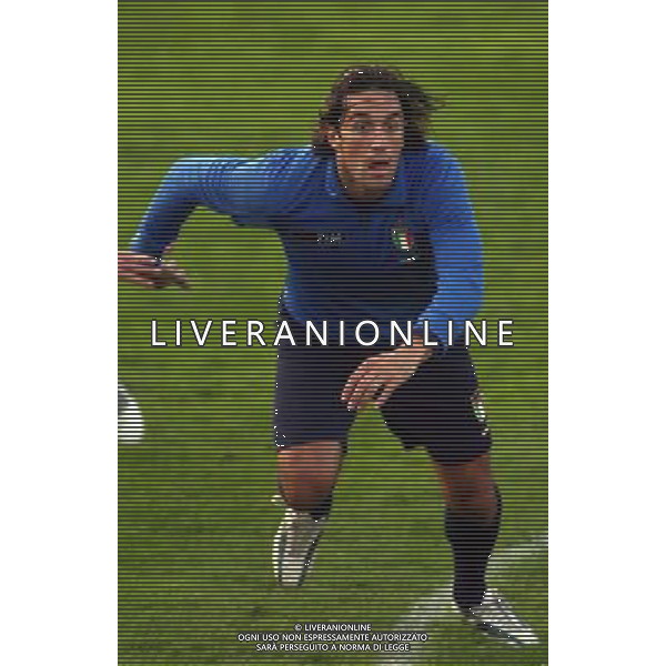 COVERCIANO NOVEMBRE 2005 ALLENAMENTO NAZIONALE ITALIANA BELLA FOTO TONI LUCA AGENZIA ALDO LIVERANI