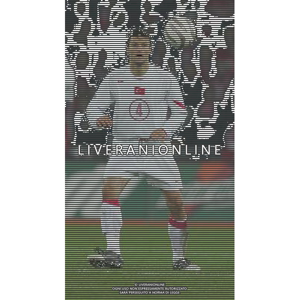 Berna 12 novembre 2005 Svizzera - Turchia play off qualificazioni mondiali Germania 2006 nella foto: Alpay Ozalan foto Andry / Ag. Aldo Liverani
