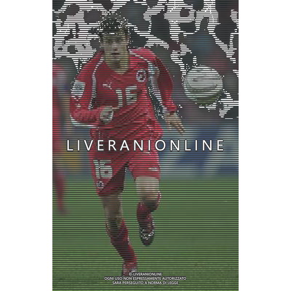 Berna 12 novembre 2005 Svizzera - Turchia play off qualificazioni mondiali Germania 2006 nella foto: Barnetta Tranquillo foto Andry / Ag. Aldo Liverani