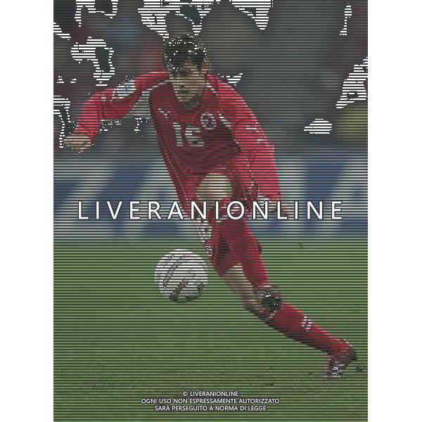 Berna 12 novembre 2005 Svizzera - Turchia play off qualificazioni mondiali Germania 2006 nella foto: Barnetta Tranquillo foto Andry / Ag. Aldo Liverani