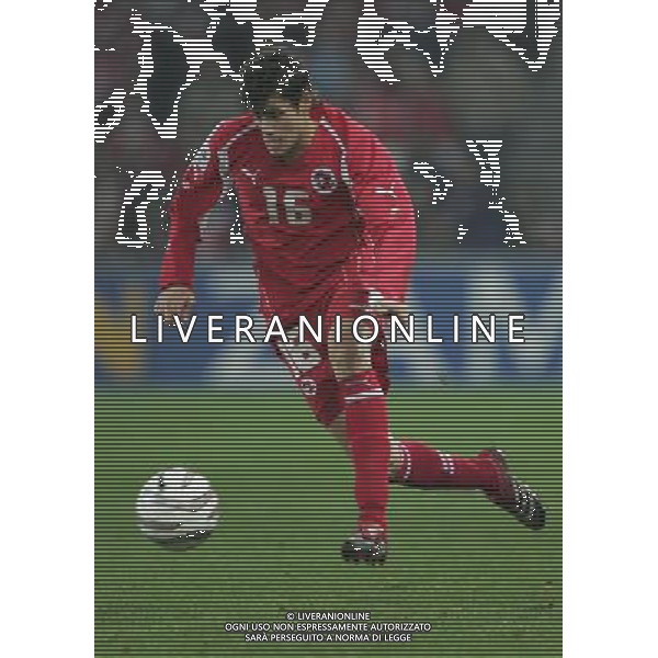 Berna 12 novembre 2005 Svizzera - Turchia play off qualificazioni mondiali Germania 2006 nella foto: Barnetta Tranquillo foto Andry / Ag. Aldo Liverani