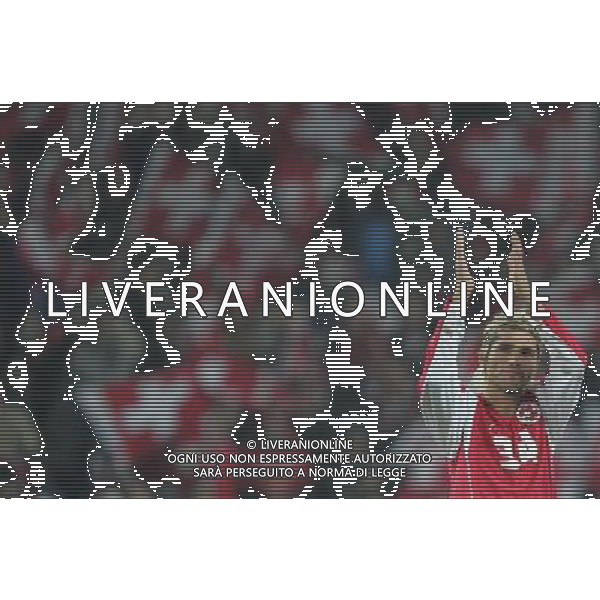 Berna 12 novembre 2005 Svizzera - Turchia play off qualificazioni mondiali Germania 2006 nella foto: esultanza di Behrami Valon foto Andry / Ag. Aldo Liverani