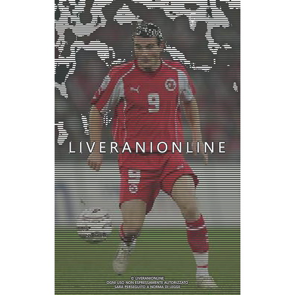 Berna 12 novembre 2005 Svizzera - Turchia play off qualificazioni mondiali Germania 2006 nella foto: Frei Alexander foto Andry / Ag. Aldo Liverani