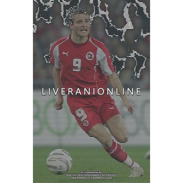 Berna 12 novembre 2005 Svizzera - Turchia play off qualificazioni mondiali Germania 2006 nella foto: Frei Alexander foto Andry / Ag. Aldo Liverani