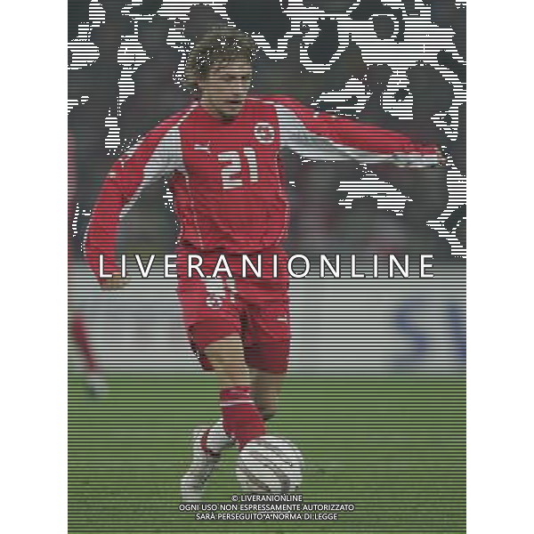 Berna 12 novembre 2005 Svizzera - Turchia play off qualificazioni mondiali Germania 2006 nella foto: Gygax Daniel foto Andry / Ag. Aldo Liverani